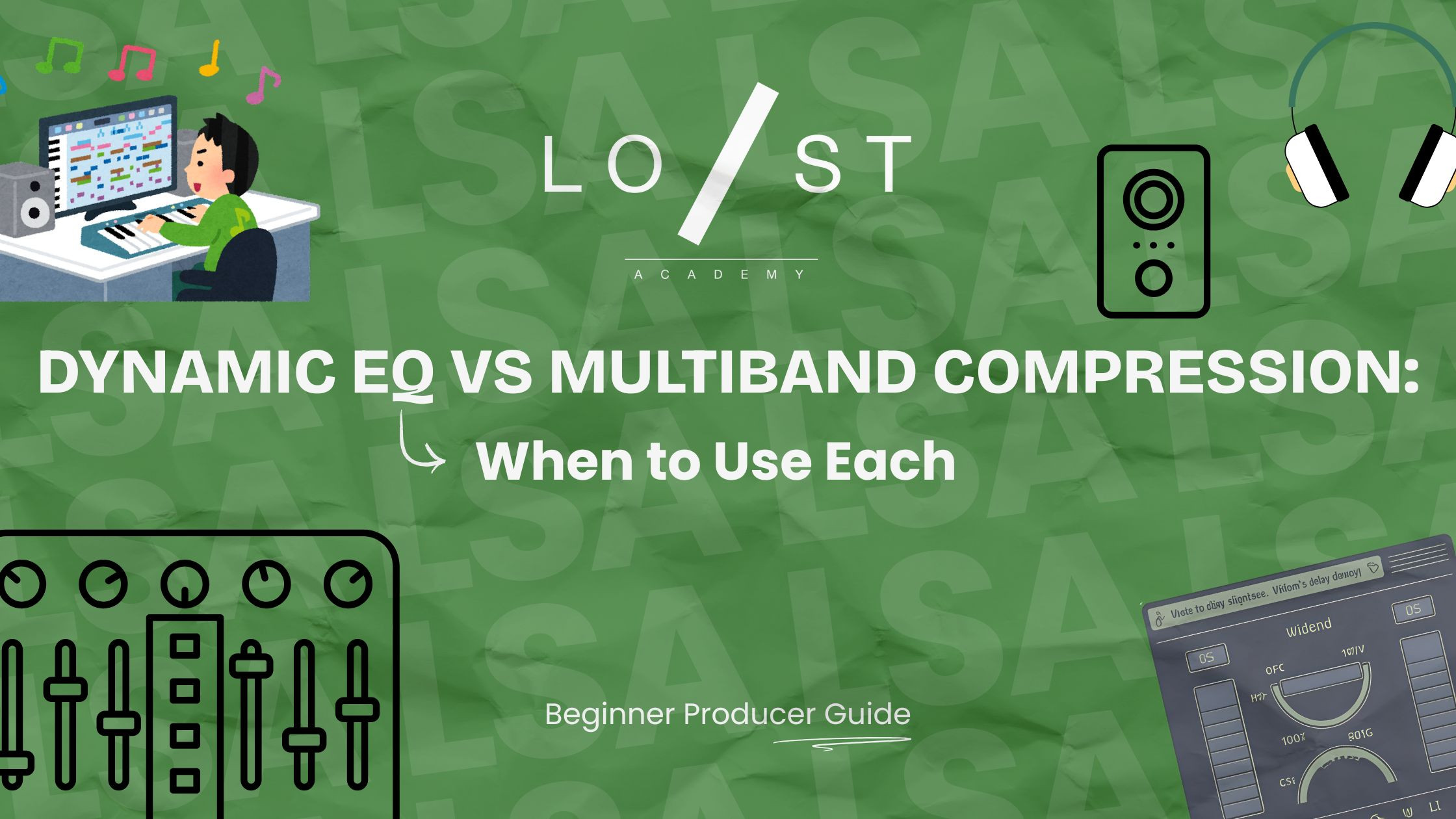 Dynamic EQ vs Multiband Compression – When to Use Each | LSA