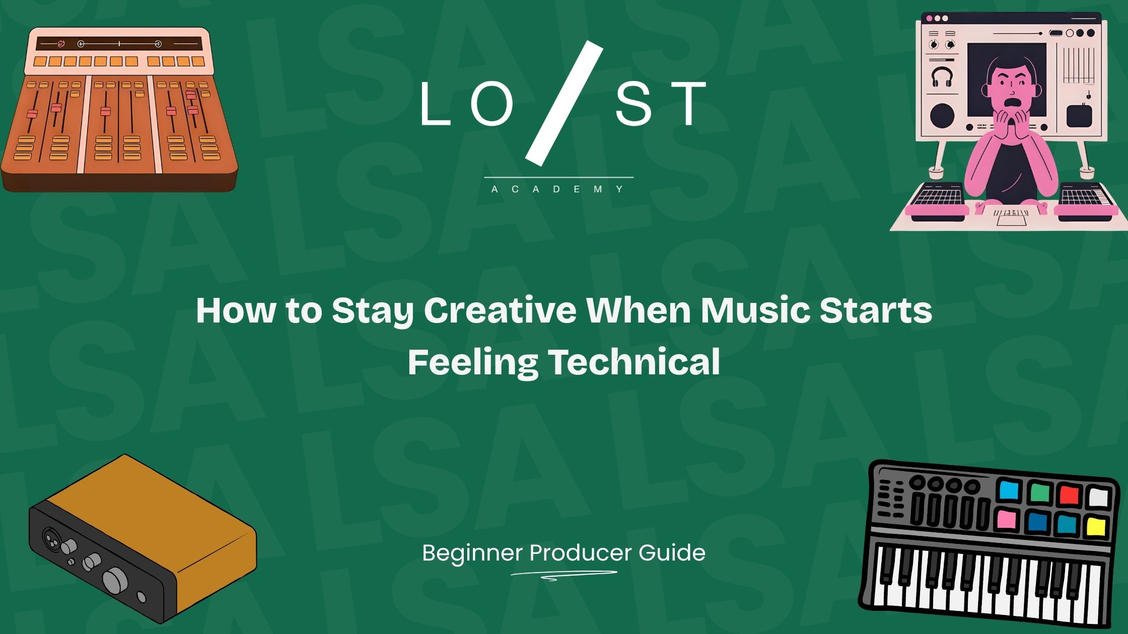 How To Stay Creative When Music Starts Feeling Technical