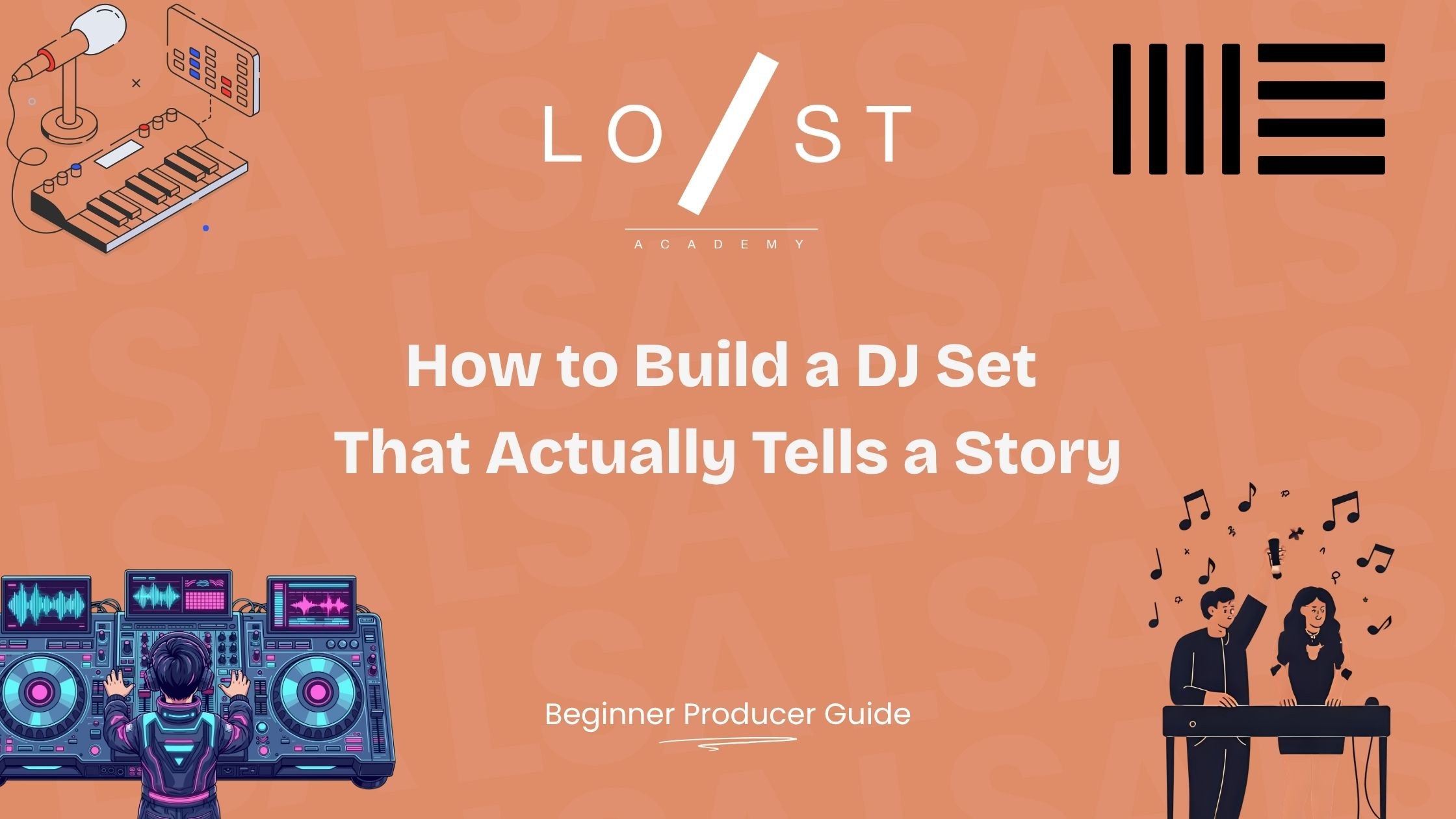 How to build a DJ set that actually tells a story