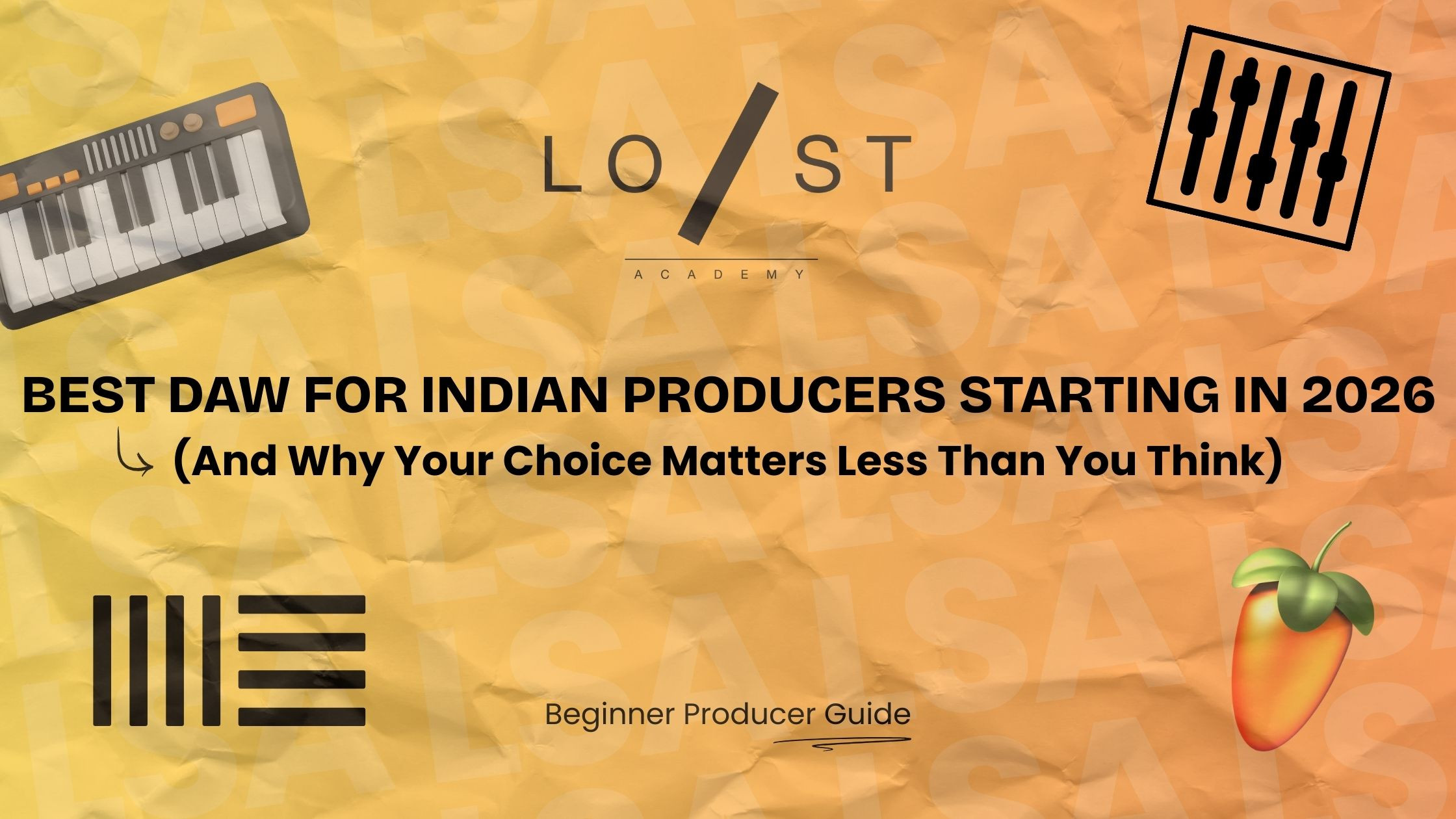 Best DAW for Indian Producers in 2026 – Why Your Choice Matters Less | LSA