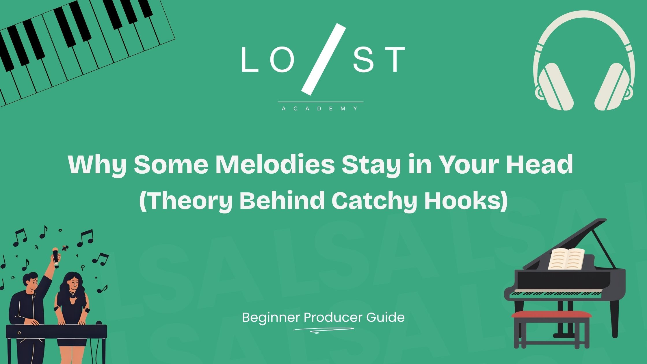 Why some melodies stay in your head (theory behind catchy hooks)