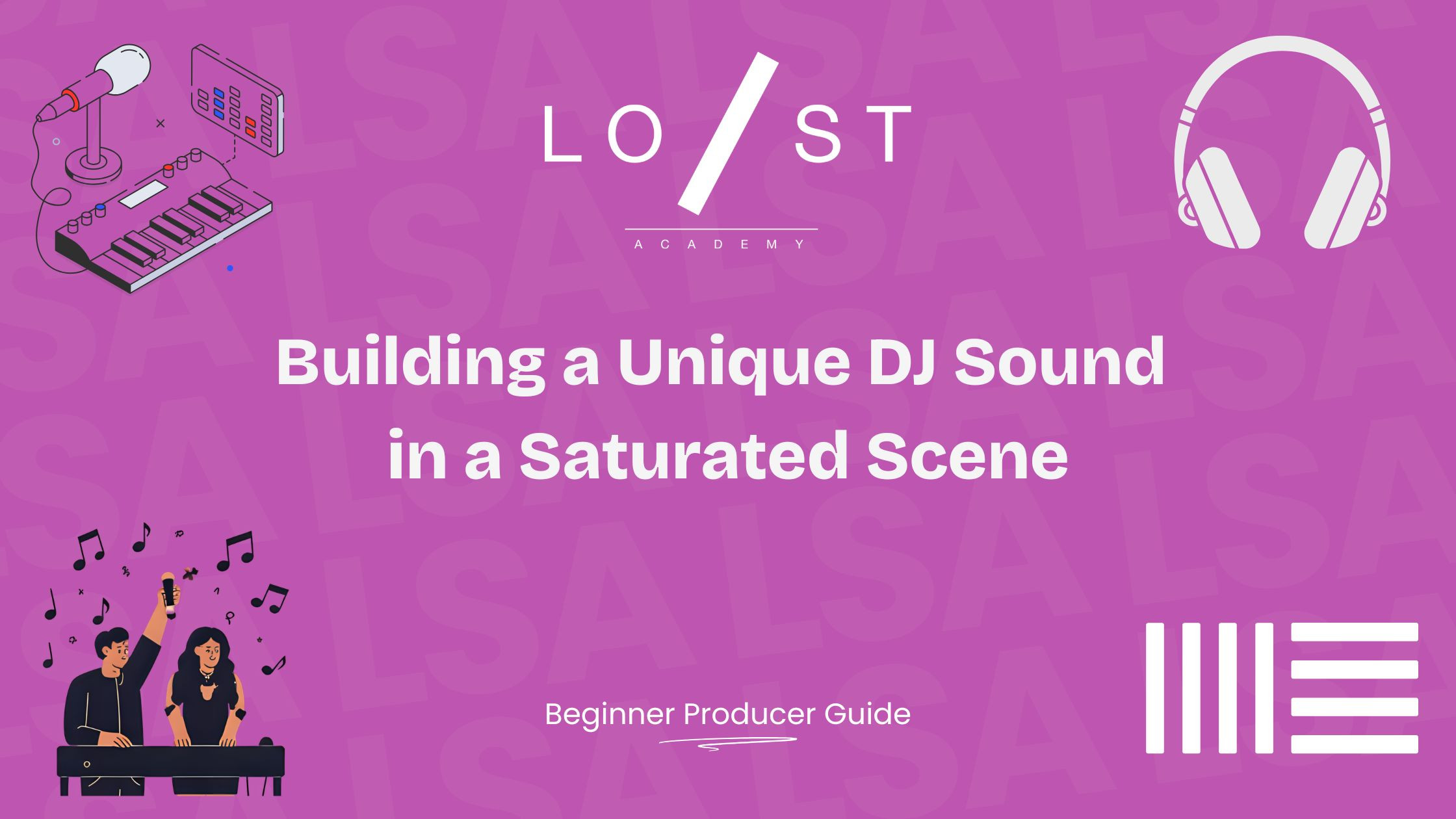 Building a unique DJ sound in a saturated scene