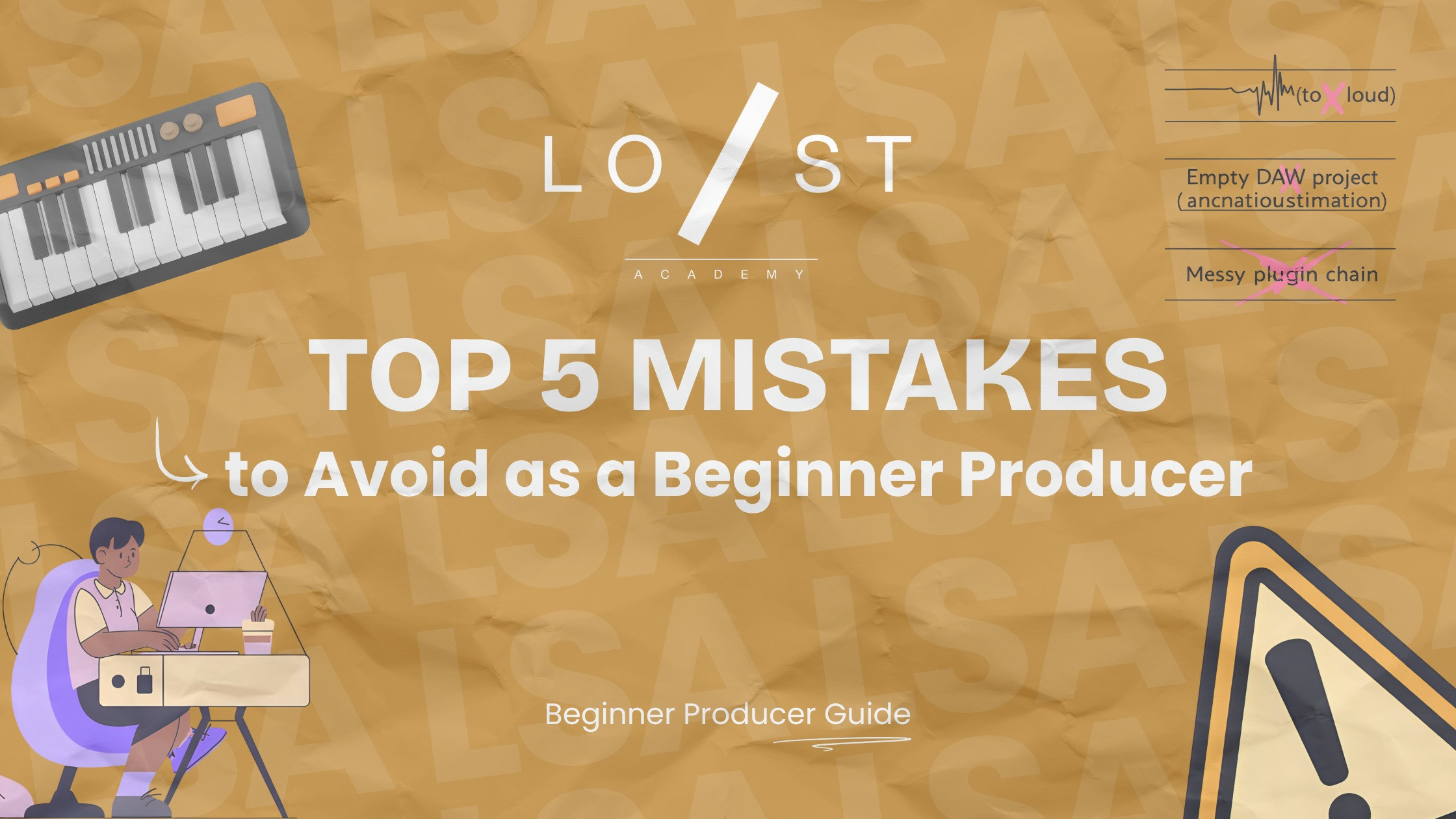 Top 5 Mistakes to Avoid as a Beginner Music Producer | LSA