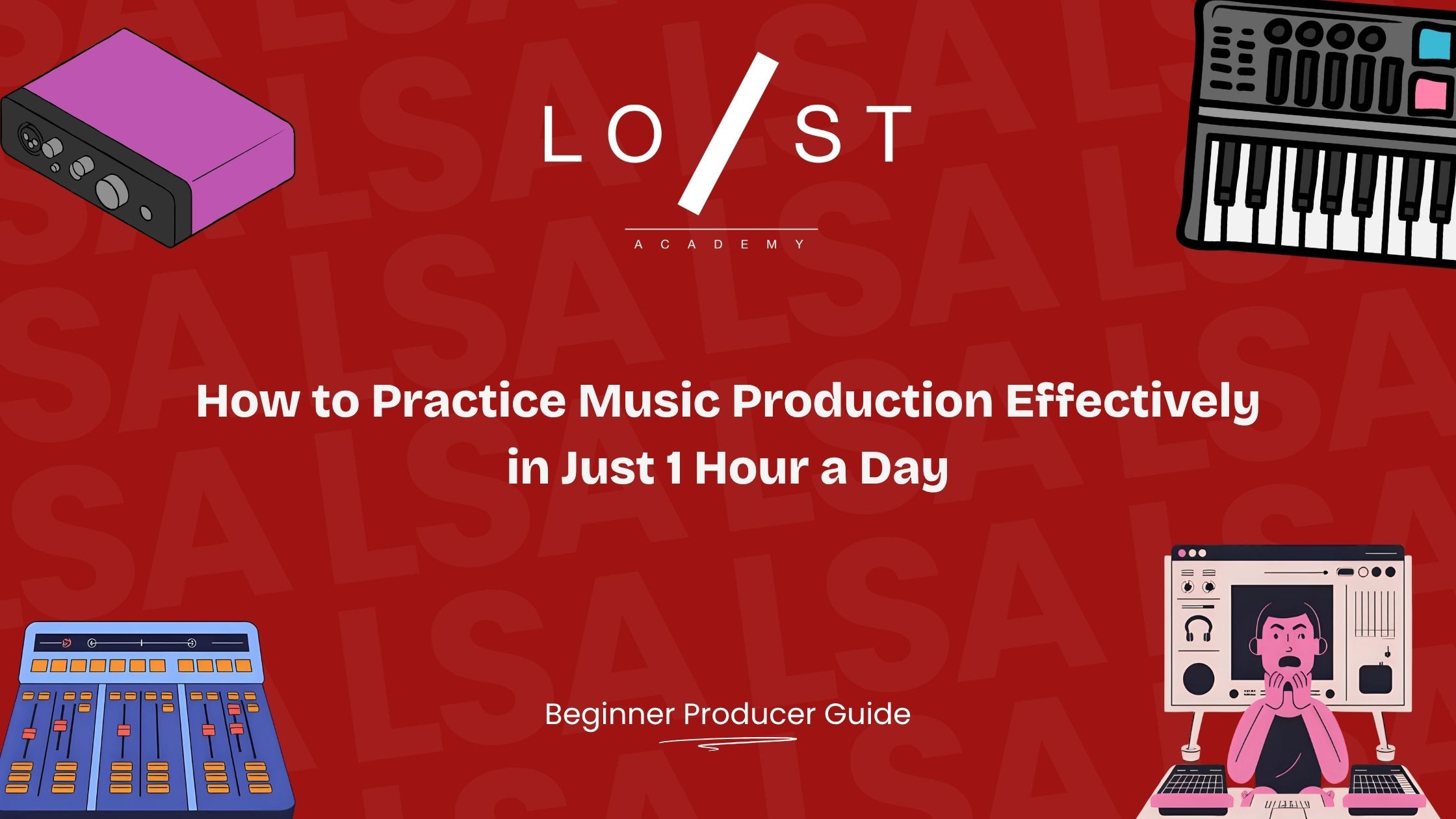 How To Practice Music Production Effectively In Just 1 Hour A Day