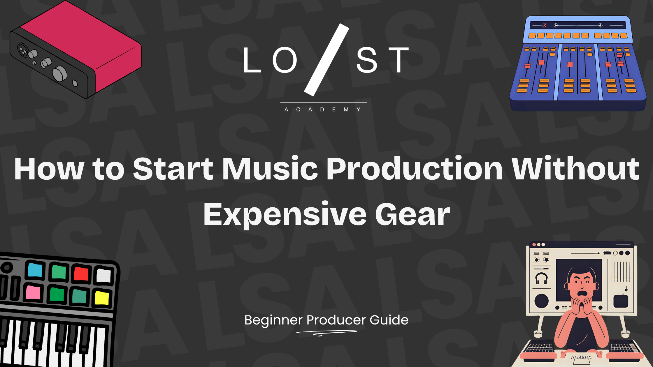 How To Start Music Production Without Expensive Gear
