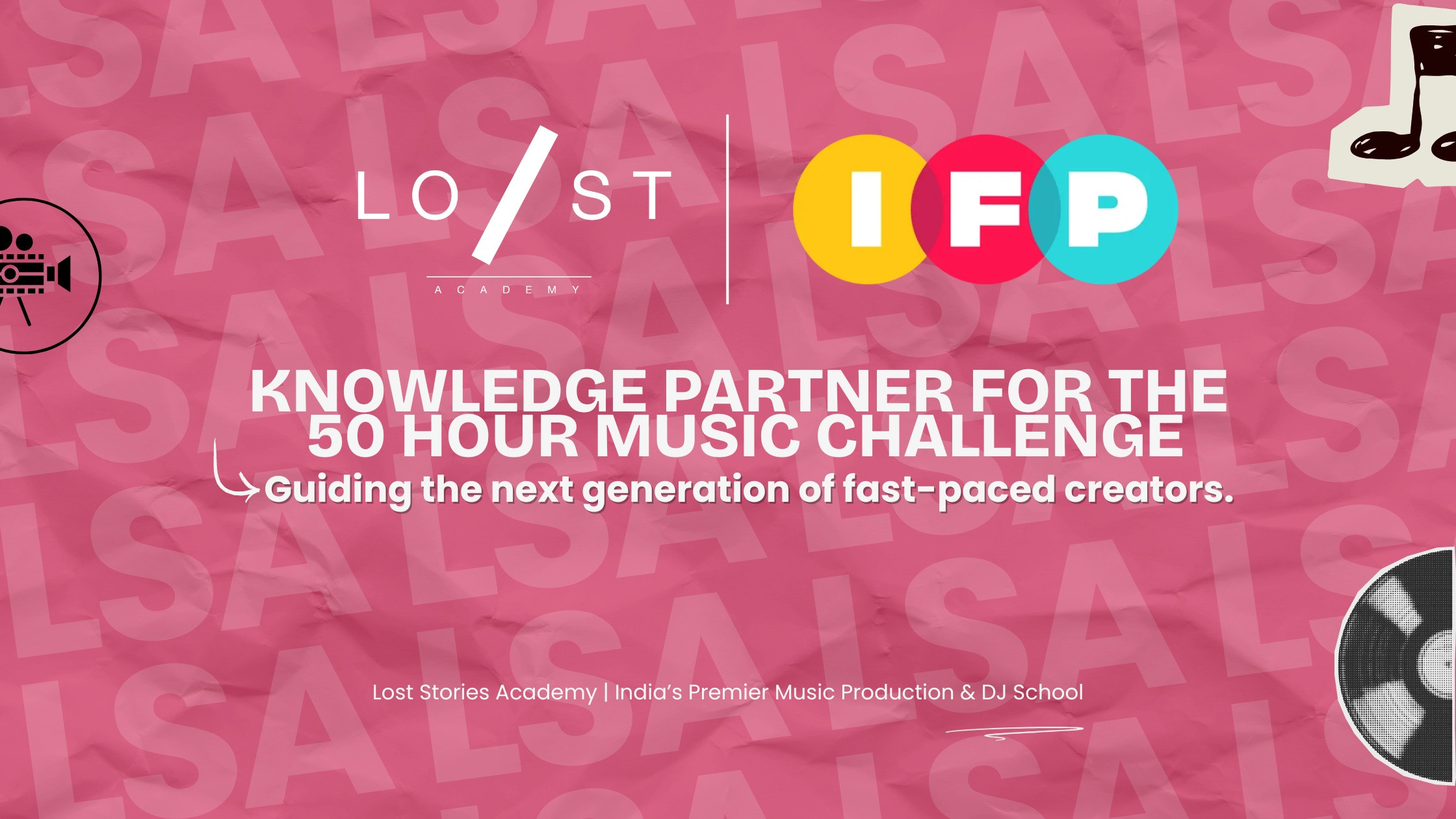 LSA Partners with India Film Project for 50-Hour Music Challenge | LSA