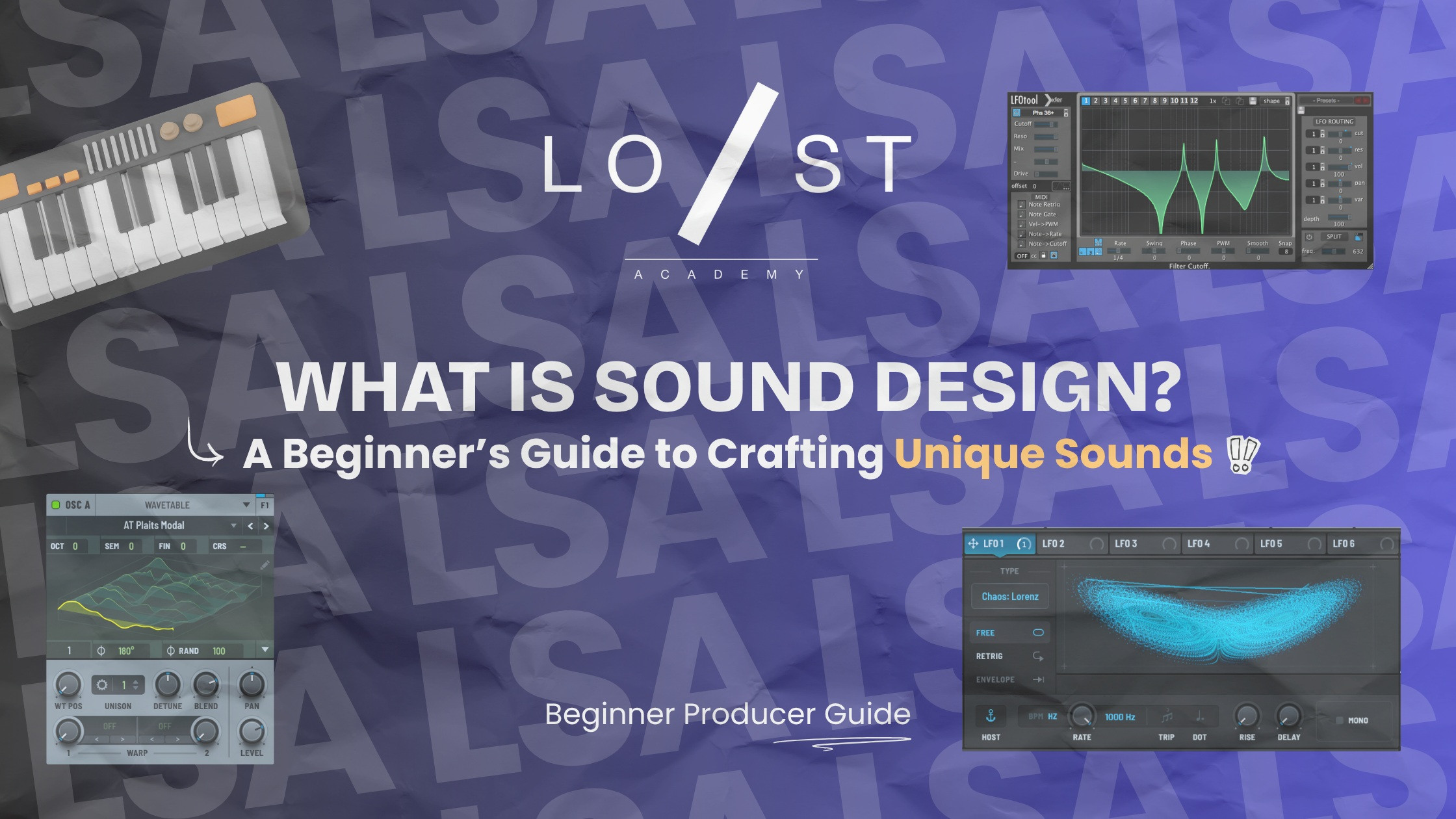 What is Sound Design? A Beginner's Guide to Crafting Sounds | LSA